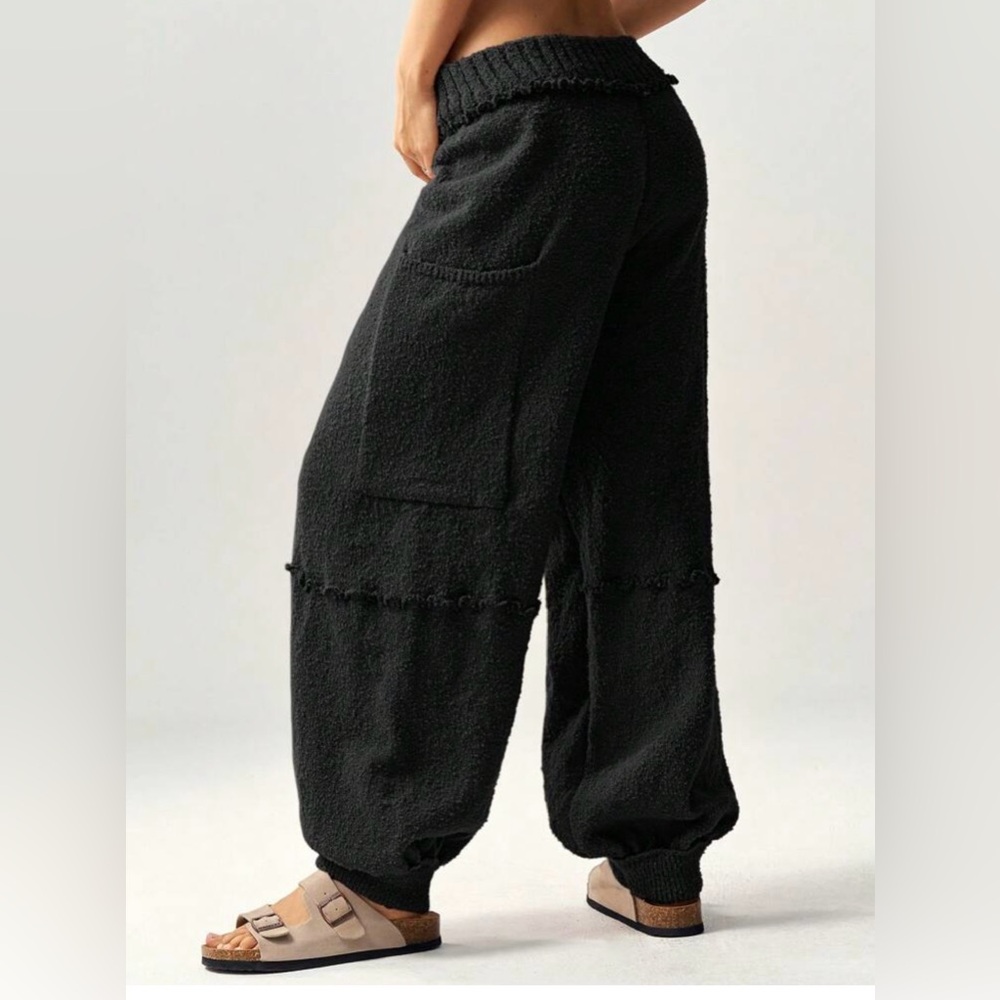 Stylish Black Women's Joggers - Picture 1 of 10